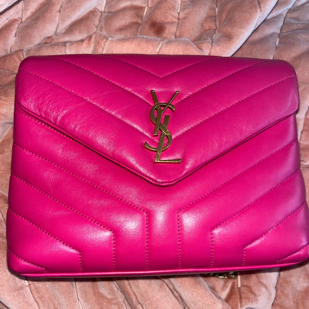 Saint Laurent Pink LouLou bag